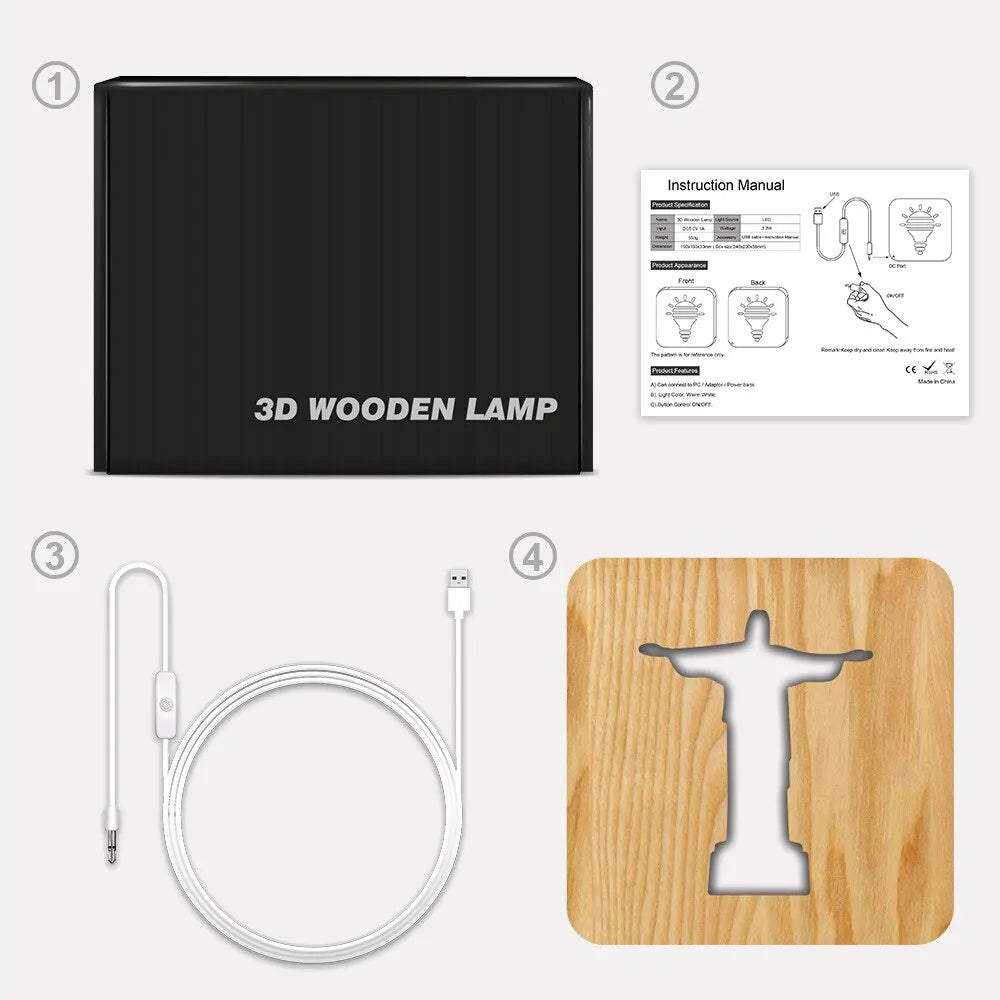 Jesus LED Night Light